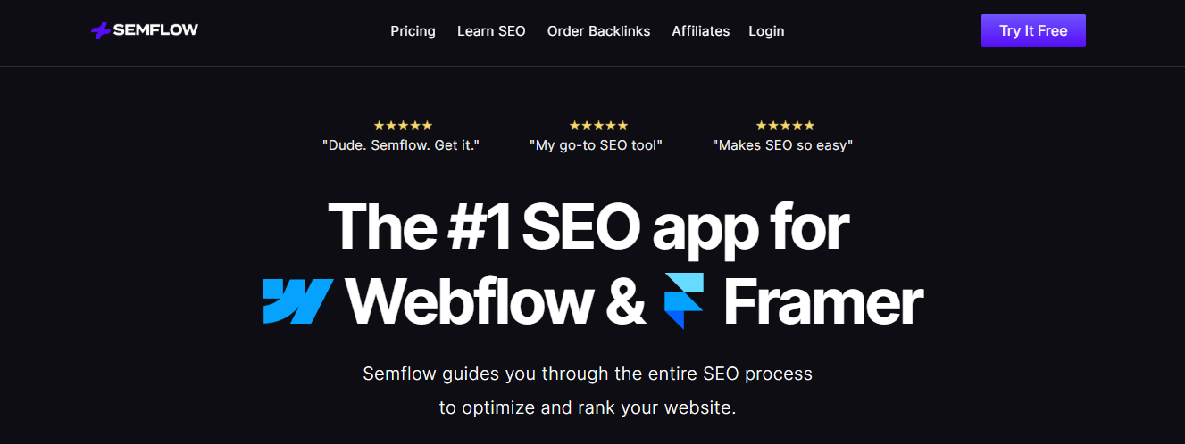 Solutions - Webflow SEO Tools