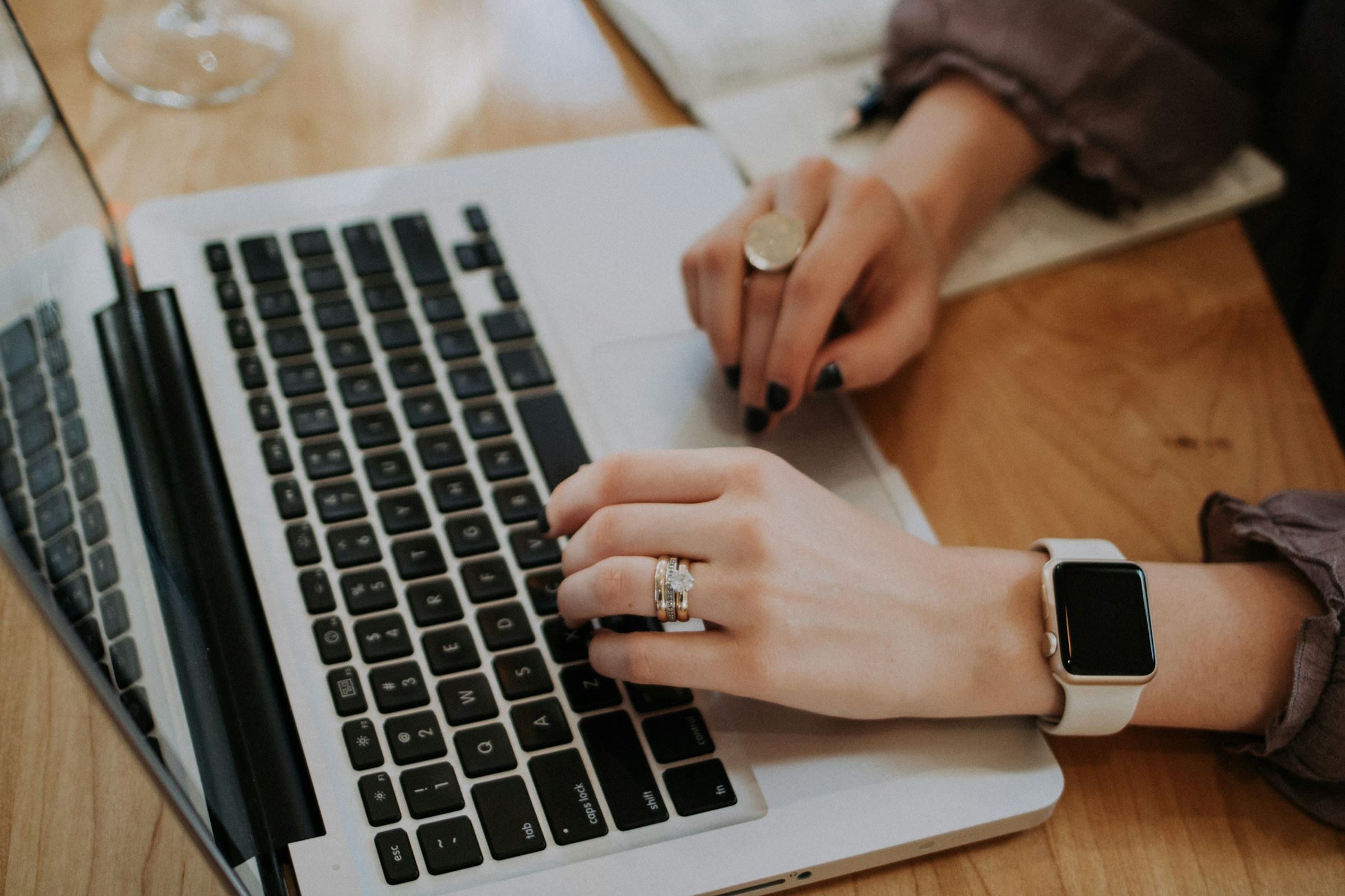 Person Using Laptop - How to Search A Page for Keywords