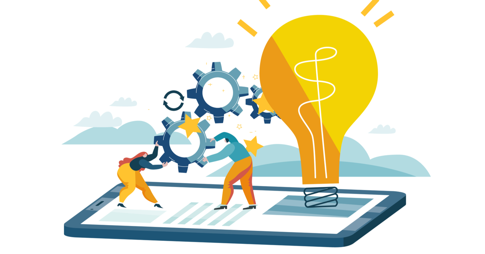 working behind the scenes - Enterprise SEO ROI