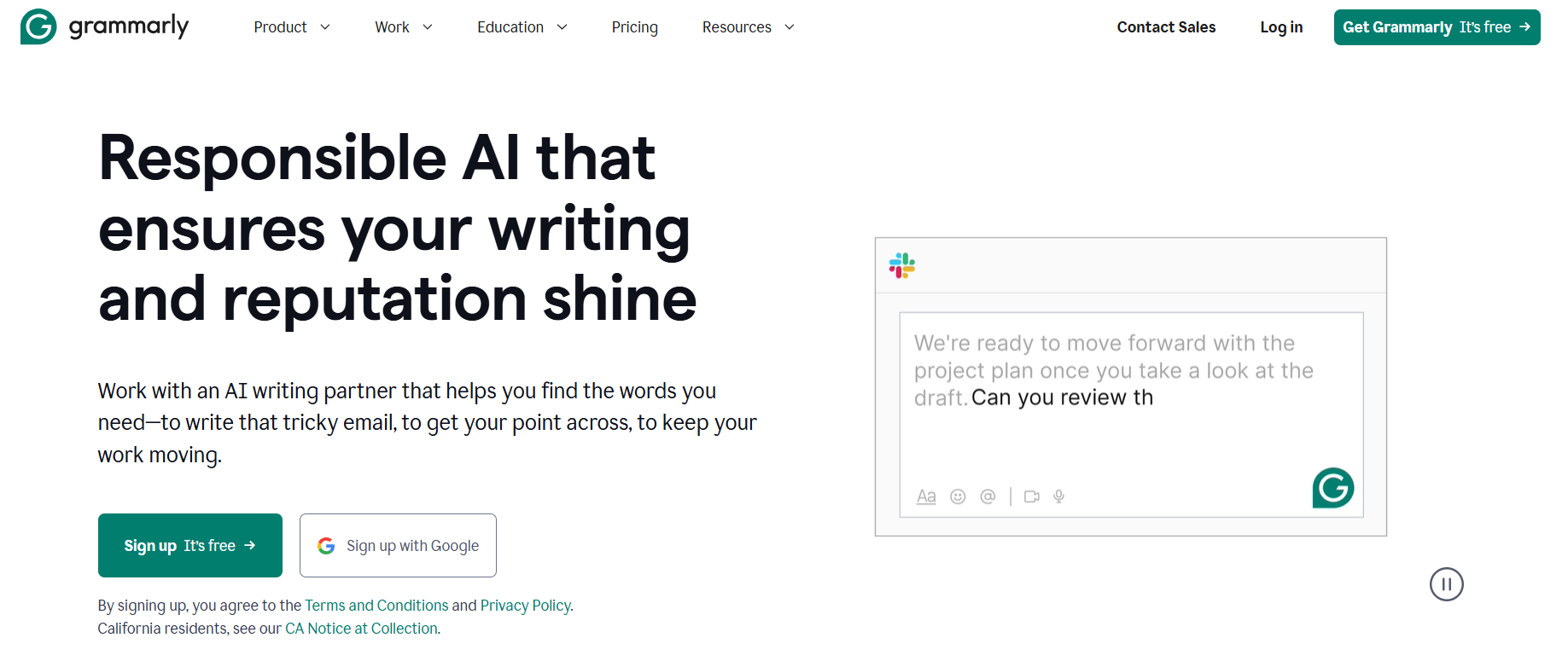 Grammarly - Best AI for Technical Writing