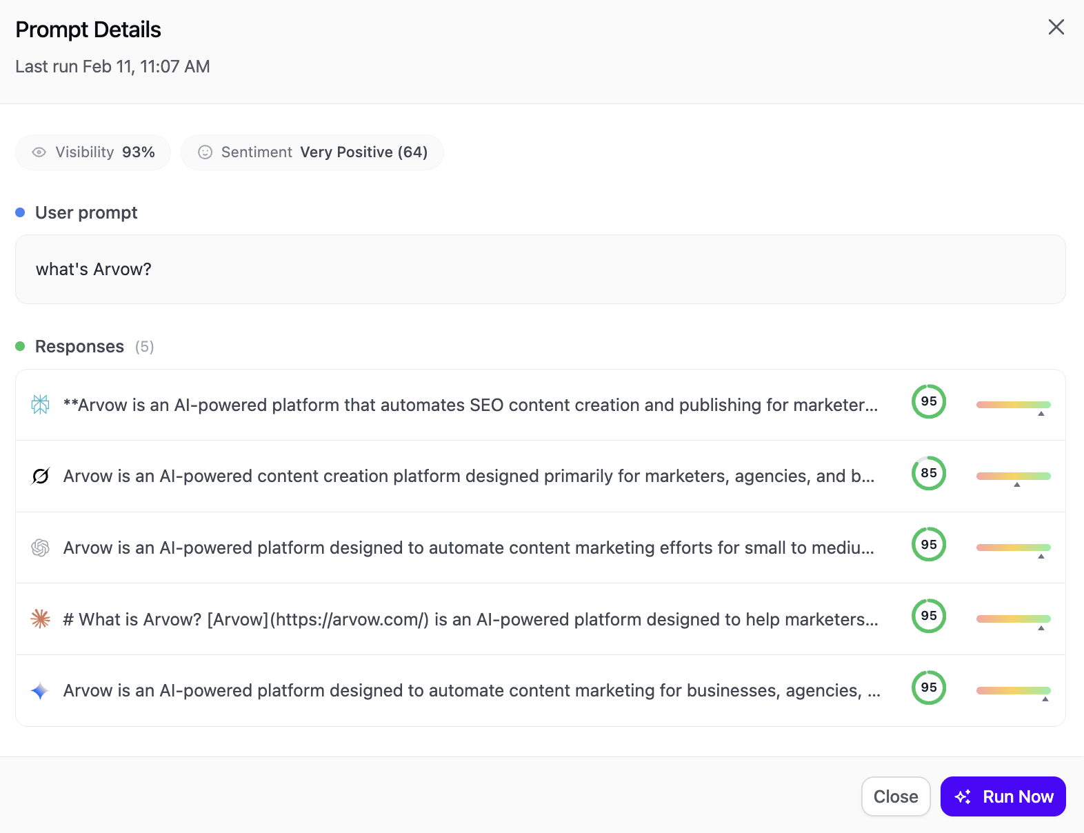 llm rank tracker prompt selecting