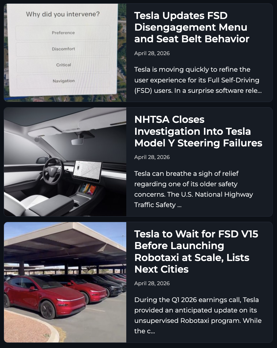 Electric vehicle close-up &mdash; Tesla and EV industry are the core content pillar