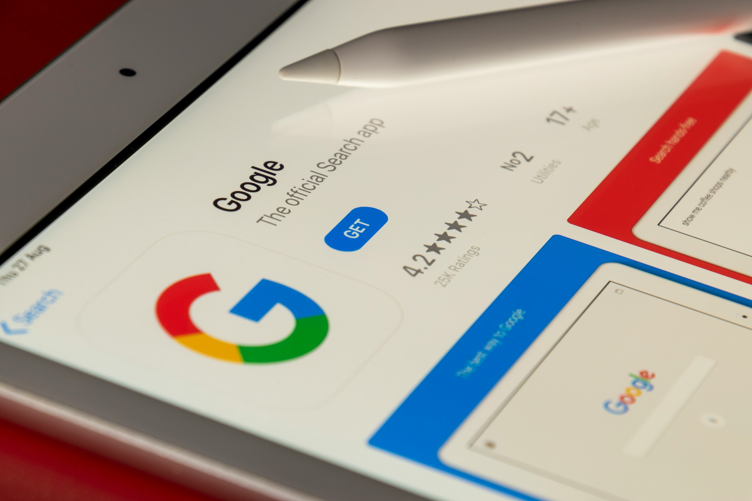 man using google - Monitor Search Engine Rankings