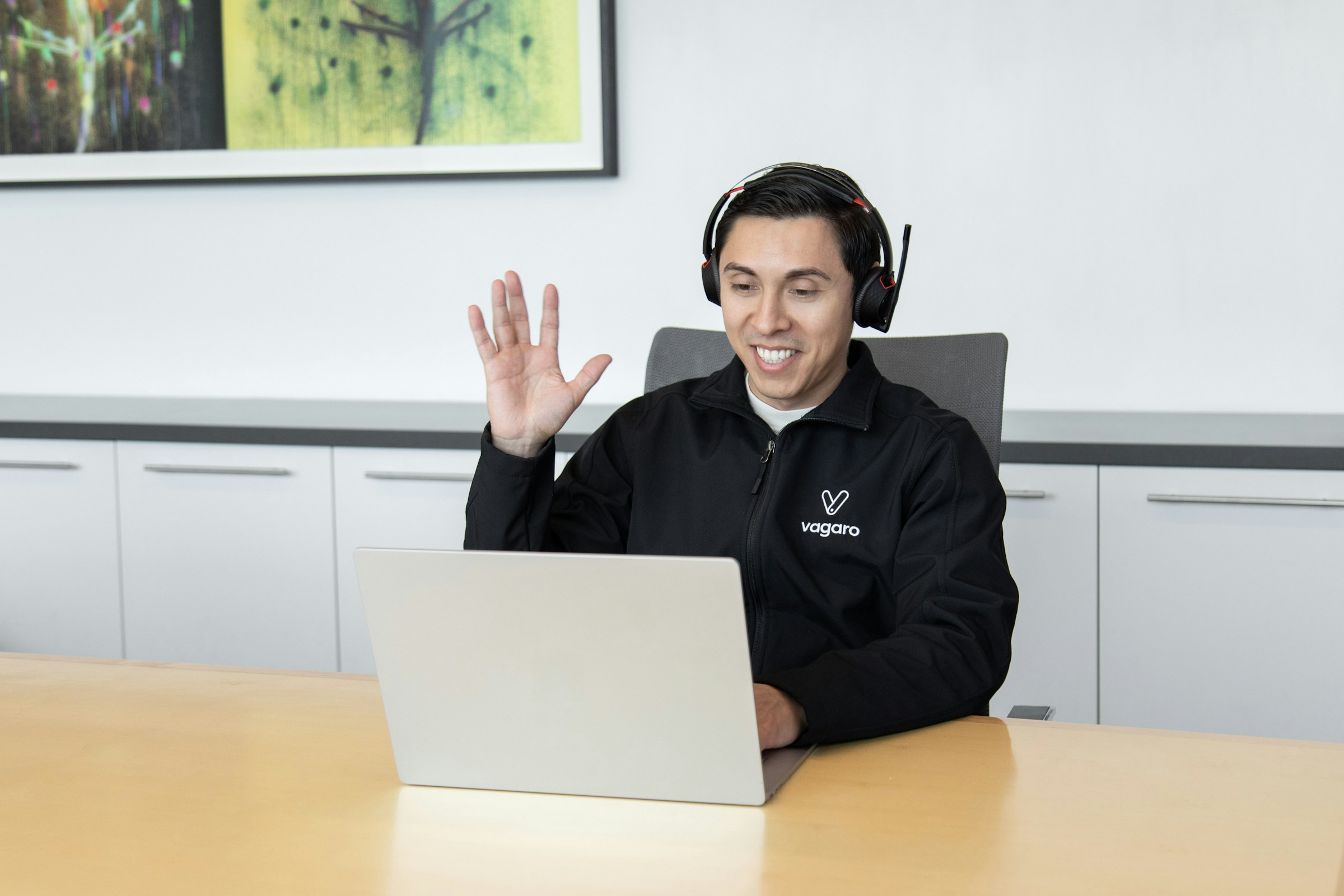 person on phone call - SEO Lead Generation Services	